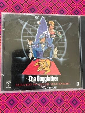 The Doggfather CD - Black/Red Album Cover